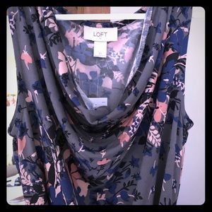 Ann Taylor Loft midi dress